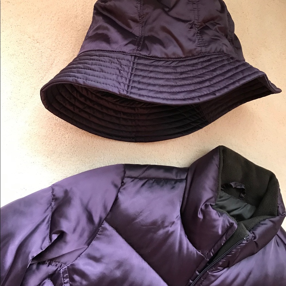 EDDIE BAUER Down Jacket +Matching Hat - Picture 3 of 8